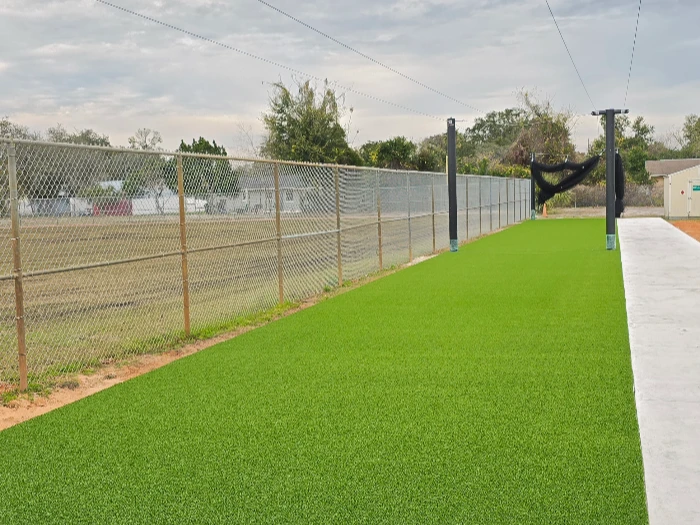 Artificial Grass for Batting Cages by From The Ground Up Landscaping