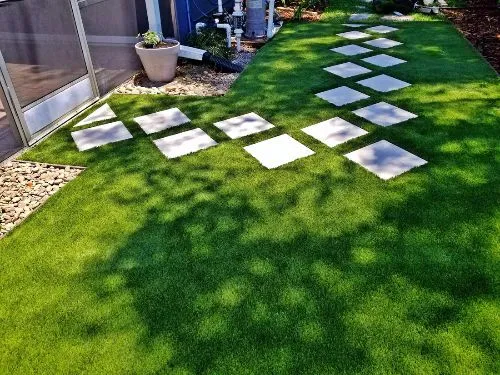 Artificial lawn turf
